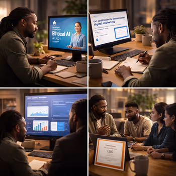 Digital marketing strategist engaged in ongoing SEO and analytics professional development.