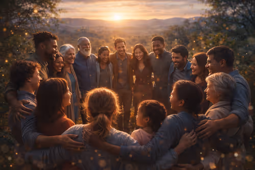 Community, collective intelligence, and movement-based leadership imagery