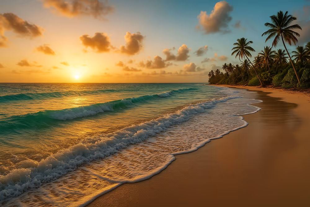 Indian Ocean waves on the Swahili Coast — marine resilience